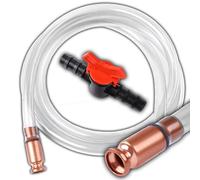 Retoo Manguera de aspiración autocebante, 180 cm, 13 mm, transparente, 1 unidad