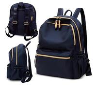 Retoo Mochila pequeña para mujer, elegante mochila urbana para mujeres y niñas, con correas ajustables de piel de imitación, mochila de día para trabajo, escuela y viajes, diseño robusto, color negro,