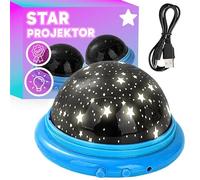 Retoo Proyector de cielo estrellado LED con 3 modos de proyección, luz nocturna para niños, bebé, proyector de estrellas, galaxia, lámpara de noche para dormitorio, habitación infantil, fiesta