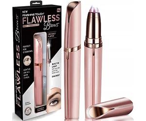 Retoo Recortadora de cejas para mujeres, sin dolor, depiladora de cejas, depiladora de cejas y afeitadora, depiladora de cejas, cortadora de pelo eléctrico, cortapelos de cejas, 13 x 2 x 1,7 cm