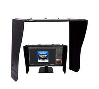 Retoque De Capó Para Monitor De Computadora De Escritorio (ancho De 16 A 28 Pulgadas), Plegable Y Desmontable, Sombreado Efectivo Y Anti-miradas, Marco De Visera. ,Black