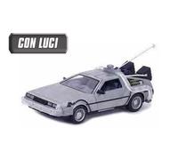 Retorno Al Futuro 1 Delorean Time Machine Con Luces 1:24 Modelo Jada Toys