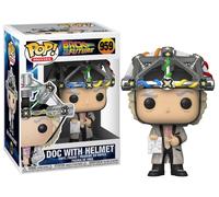Retorno Al Futuro Doc Hemmet Brown Con Helmet Pop Movies #959 Vinyl Figura