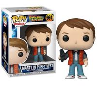 Retorno Al Futuro Marty Mcfly En Puffy Vest Pop Movies #961 Vinyl Figura Funko