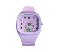 Retorno Relojes para niños | Reloj para niños Reloj Luminoso Cuadrado,Reloj Digital Impermeable con luz de Dibujos Animados para niños, Reloj Luminoso Cuadrado para niños de 3 a 10 años