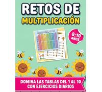 Retos de Multiplicación: Domina las tablas del 1 al 10 con ejercicios diarios | Práctica de matemáticas para niños de 8 a 10 años