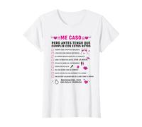 Retos Disfraz Despedida de soltera Novia Team Bride Mujer Camiseta