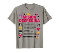 Retos Disfraz Despedida de soltera Novia Team Bride Mujer Camiseta