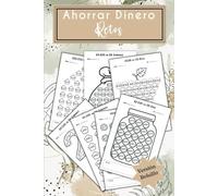 Retos Para Ahorrar Dinero: Agenda de ahorro de dinero | Desafíos de 4 páginas desde 100€, 200€, 300€, 500€ hasta 1000€ y hasta 25000€ | Una manera ... de ahorrar dinero | Versión de bolsillo