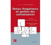 Retour Dexpérience En Gestion Des Connaissances (ebook)