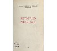 Retour En Provence (ebook)