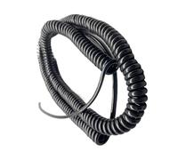 Retractable 2 Core Spring Spiral Cable 18/20/24AWG Pure Copper Polyurethane Jacket Multiple Sizes(0.2mm2 24AWG,Stretch 2.5 Meters)(0.75mm2 18AWG,Stretch 3.75 Meters)