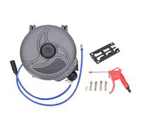 Retractable Air Hose Reel Automatic Stretching Winding Pipe Reel PU Yarn Reinforced Tube for Workshop Garage 10mm 10m