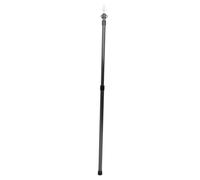 Retractable Canopy Pole | Lightweight Aluminum Alloy Tent Support | Adjustable Awning Pole for Camping/Hiking/Beach | Portable & Easy Setup (Black)