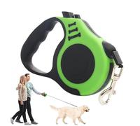 Retractable Dog Leads, Heavy Duty Pet Traction Rope, ABS, Nylon Ergonomic Handle Outdoor Training Tool, Adjustable Length Leash for Cats, Small Dogs, Medium-Sized Dogs, Cómodo Grip, 16 x 3,2 x 11 cm