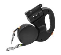 Retractable Dog Leash - 16 ft Heavy Duty Tape | One-Hand Brake & Lock, Tangle-Free 360 grados Swivel, Ergonómico Grip, Ideal para Pequeñas a Medianas Pets, Walking, Training, Park and Outdoor