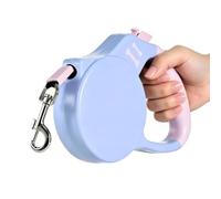 Retractable Dog Leash - 5M Nylon Lead | Anti Slip Handle | ABS 360 Degree Free, 200g Lightweight Design, for Walking Camping Park Outings, Small Dogs Under 25kg
