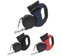 Retractable Dog Leash, No Pull Pet Leash, Led Light Dog, Extendable Nylon Rope, Comfortable Handle Grip, Night Walking Outdoor Travel Use, 10.24x7.09