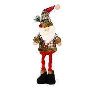 Retractable Doll - Christmas Theme Doll | Christmas Standing Figure - Christmas Doll Decoration - Christmas Elk Deer Retractable Doll Ornaments Fabrics Window Decorations [video game]