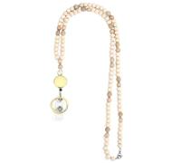 Retractable for Keys,Lanyards for Id Badges Keys | Keychain Wooden Beaded Necklace for Women, Nurses, Students, Employees