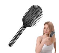 Retractable Hair Brush with Air Cushion, Self-Cleaning Massage Comb for Women and Girls, Portable for Thick and Long, Press Comb for Styling and Scalp Massage