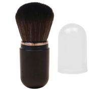 Retractable Makeup Brush, Travel Powder Brush, Portable Face Broom, Soft Bristles, Sturdy Design, Perfect For Foundation, Blush, Bronzer & Powder, (2.6x7.7cm)