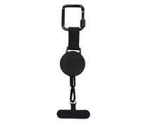 Retractable Phone Tether with Carabiner, 20cm Anti-Theft Phone Lanyard Strap, Anti-Drop Tether Harness for Outdoor Hiking Cycling Climbing, Secure Cellphone Tab Attachment for Travel and Adventure Use