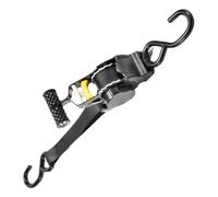 Retractable Ratchet Straps - Polyester and Metal Truck Bed Tie Down Straps