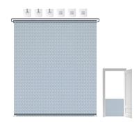 Retractable Safety Gate - Retractable Dog Gate | Retractables Gates | Extra Wide 150CM,One-Hand,Mesh Design, No-Drill Installation, Secure Lock,Portable Pet Barrier For Stairs Doorways