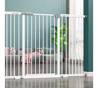 Retráctil Puertas de Seguridad,Barrera de Seguridad a Presión,Auto Close Barrera de Seguridad,Baby Gate También adecuado para Perros,Puerta Bidireccional Abierta (76-83cm/30-32.7in)