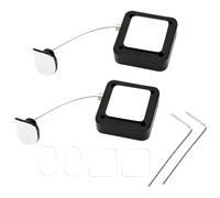 Retráctiles para Control Remoto con Cable Tether Lock Retráctil Ajustable, Correa Antirrobo para Mandos TV, Consolas y Tabletas - Negro