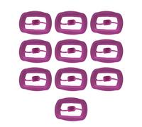 Retractor Dental abridor de boca Dental de silicona para ayudar a curar el área de los dientes frontales y terapias de ortodoncia rosa 10 Uds