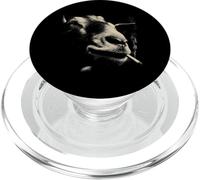 Retrato Animal Urbano Fresco Cigarrillo Fumar león PopSockets PopGrip para MagSafe