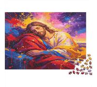 Retrato Cálido Persona Arte Colorido Puzzle de 1000 Piezas Papel para Adultos Relajación Decoración Puzzle para Toda la Familia 52x38cm/1000pcs