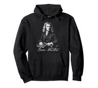 Retrato clásico de Isaac Newton Física Científico Sudadera con Capucha