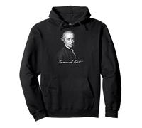 Retrato clásico de la filosofía de la iluminación de Immanuel Kant Sudadera con Capucha