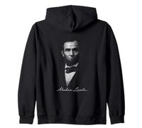 Retrato clásico del Icono del Presidente 16 Abraham Lincoln Sudadera con Capucha