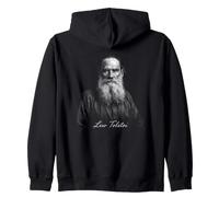 Retrato clásico del novelista Ruso Legendario Sudadera con Capucha