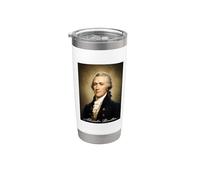 Retrato de Alexander Hamilton Vaso térmico de acero inoxidable de doble pared