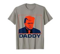 Retrato de arte pop estoico Trump con leyenda "Daddy" Camiseta