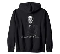 Retrato de Autor clásico de Hans Christian Andersen Sudadera con Capucha
