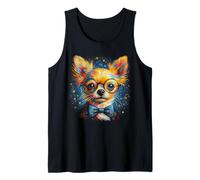 Retrato de Chihuahua para los amantes de los perros chihuahua Camiseta sin Mangas