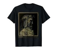 Retrato de Dante Alighieri Divina Comedia, Purgatorio, Infierno Camiseta