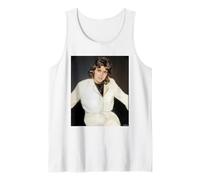 Retrato de David Essex Rock On Singer por Dick Barnatt Camiseta sin Mangas