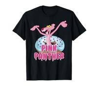 Retrato de donut de pantera rosa Camiseta