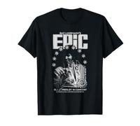 Retrato de Elvis Presley Epic B&W Camiseta