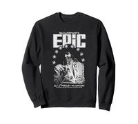 Retrato de Elvis Presley Epic B&W Sudadera