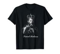 Retrato de Federico Barbarroja Rey Medieval Emperador Camiseta