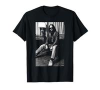 Retrato de Folk Rock Cantante Neil Young por AJ Barratt Camiseta
