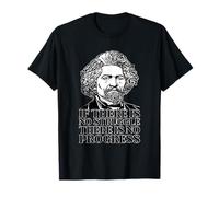 Retrato de Frederick Douglass con su Cita inspiradora Camiseta
